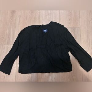 Reitman’s Women’s Dress Shrug/Shawl Black Size Medium Petite Formal Lace